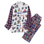 Bills Football Christmas Pajamas Set