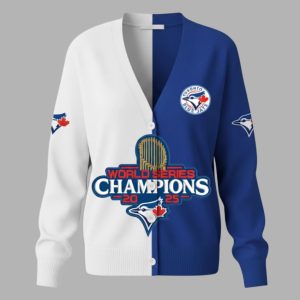 Blue Jays World Series Champions 2025 Cardigan 1 Blue Jays World Series Champions 2025 Cardigan