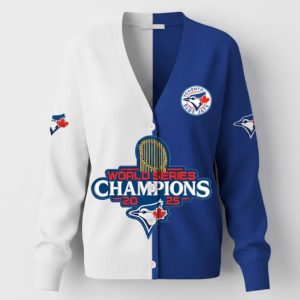Blue Jays World Series Champions 2025 Cardigan