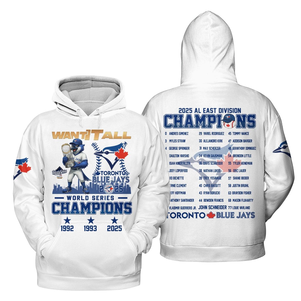 Blue Jays World Series Champions 2025 Want It All Shirt Blue Jays World Series Champions 2025 Want It All Shirt