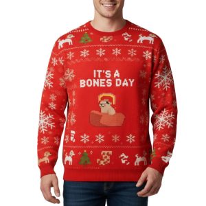 Bones Day Holiday Christmas Ugly Sweater