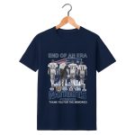 Brady Gronkowski Edelman End Of An Era Patriots Forever Thank You For The Memories Shirt