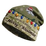 Broncos Salute To Service Christmas Beanie Hat