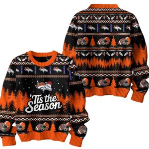 Broncos Tis The Season Christmas Ugly Sweater