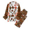 Texans Football Christmas Pajamas Set Texans Football Christmas Pajamas Set