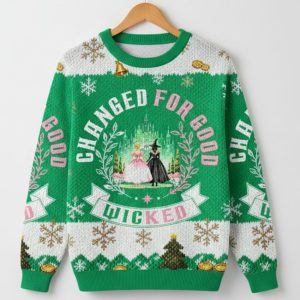 Changed For Good Wicked Christmas Ugly Sweater 1