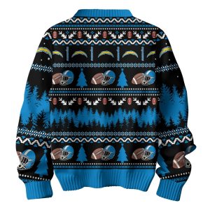 Chargers Tis The Season Christmas Ugly Sweater 2