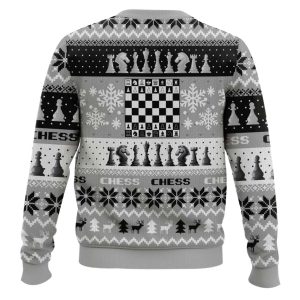 Chess Board Games Ugly Christmas Sweater 1 Chess Board Games Ugly Christmas Sweater