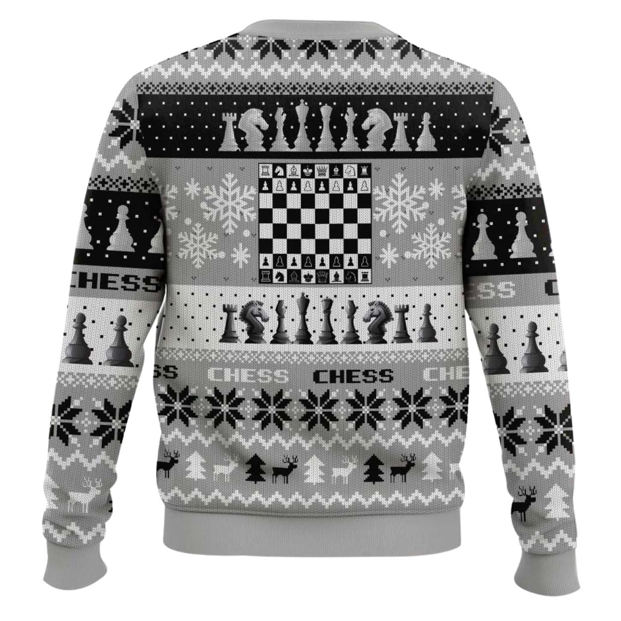 Chess Board Games Ugly Christmas Sweater Chess Board Games Ugly Christmas Sweater