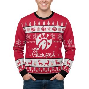 Chick fil a Ugly Christmas Sweater 2