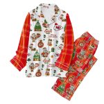 Chiefs Football Christmas Pajamas Set