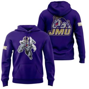 Coach Chesney JMU Football Super Hero Day 2025 Hoodie