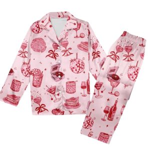 Cocktail Girl Social Club Pajamas Set