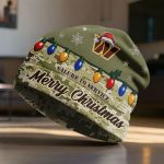 Commanders Salute To Service Christmas Beanie Hat