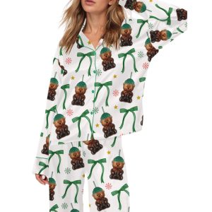 Coquette Coffee Bear Pajama Set