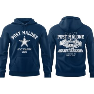 Cowboys Post Malone Red Kettle Kickoff 2025 Shirt