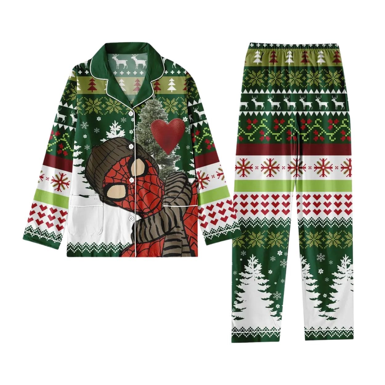 Cozy Spider-Man Pajamas Set Cozy Spider-Man Pajamas Set