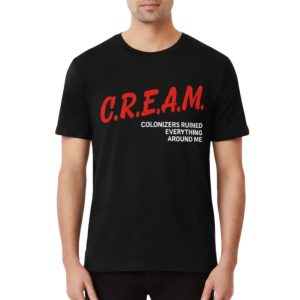 Cream Colonizers Ruined Everything Around Me Hoodie 2