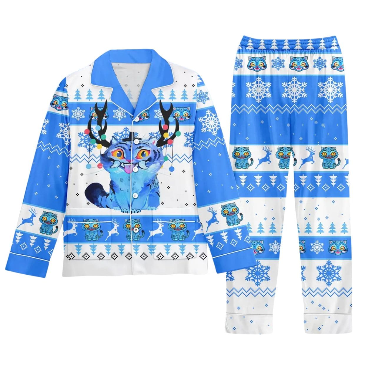 Derpy Tiger Pajamas Set Derpy Tiger Pajamas Set