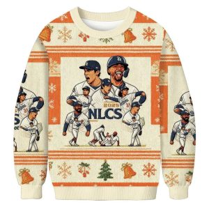 Dodgers 2025 NLCS Christmas Ugly Sweater