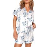 Dodgers 2025 World Series Catch Kiss-Cut Pajama Set