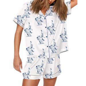 Dodgers 2025 World Series Catch Kiss-Cut Pajama Set 1 Dodgers 2025 World Series Catch Kiss Cut Pajama Set