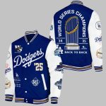 Dodgers 9X World Series Champions Bomber Jacket