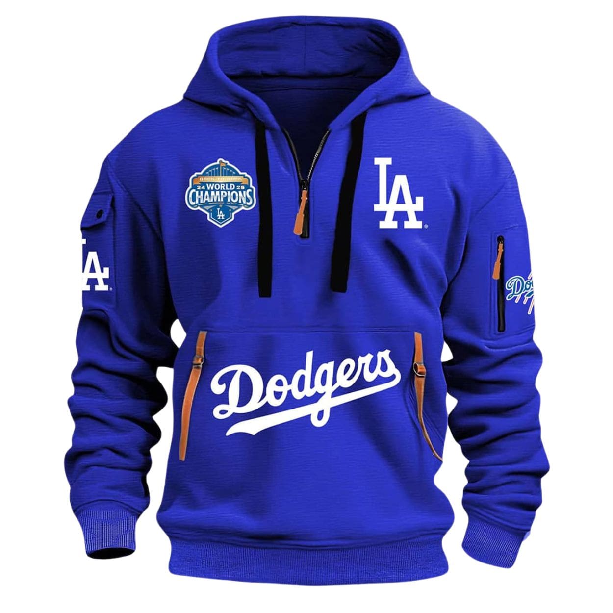 Dodgers B2B World Series 2025 Champions Quarter Zip Hoodie Dodgers B2B World Series 2025 Champions Quarter Zip Hoodie