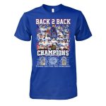 Dodgers Back 2 Back World Series Champions Thank You For The Memories Shirt