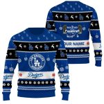 Dodgers Back To Back World Series 2025 Champions Ugly Christmas Sweater