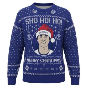 Dodgers Shohei Ohtani Merry Christmas Ugly Sweater 1