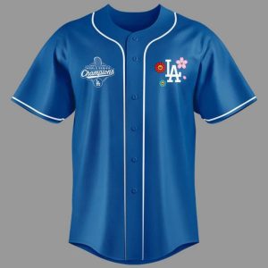 Dodgers Takashi Murakami World Series Champions Jersey