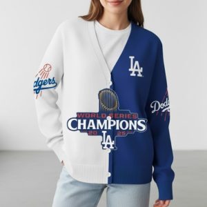 Dodgers World Series Champions 2025 Cardigan 1 Dodgers World Series Champions 2025 Cardigan