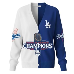 Dodgers World Series Champions 2025 Cardigan