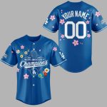 Dodgers x Takashi Murakami 2025 World Series Champions Jersey