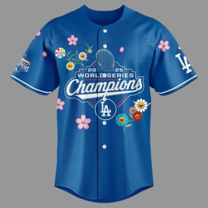 Dodgers x Takashi Murakami 2025 World Series Champions Jersey