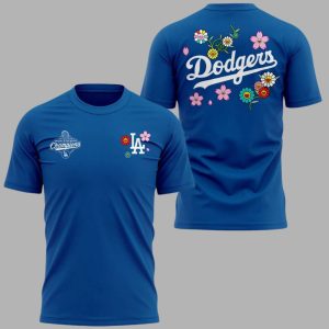 Dodgers x Takashi Murakami 2025 World Series Champions T Shirt