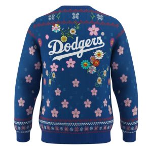 Dodgers x Takashi Murakami 2025 World Series Champions Ugly Christmas Sweater