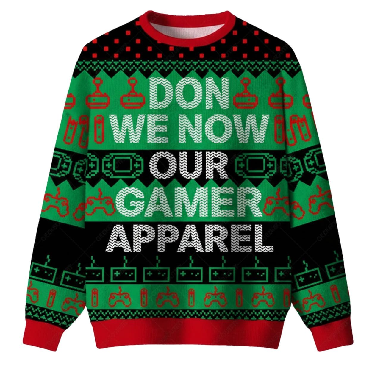 Don We Now Our Gamer Apparel Ugly Christmas Sweater 2 Don We Now Our Gamer Apparel Ugly Christmas Sweater 2