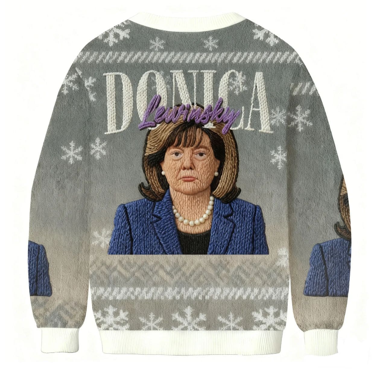 Donica Lewinsky Christmas Ugly Sweater Donica Lewinsky Christmas Ugly Sweater