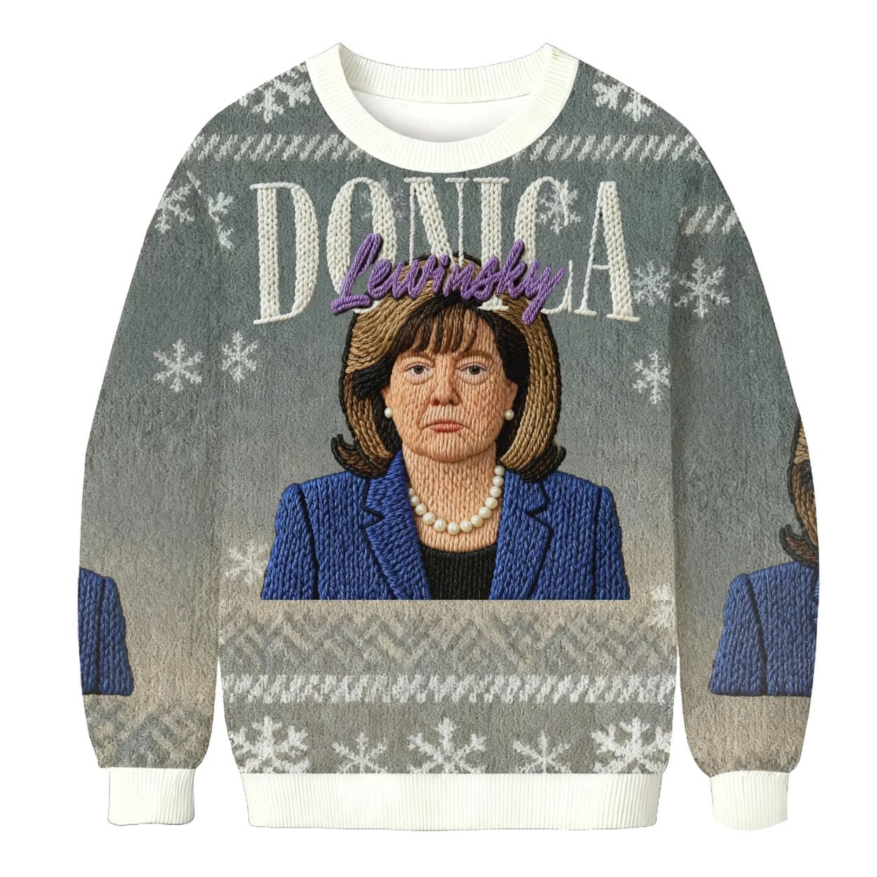 Donica Lewinsky Christmas Ugly Sweater Donica Lewinsky Christmas Ugly Sweater