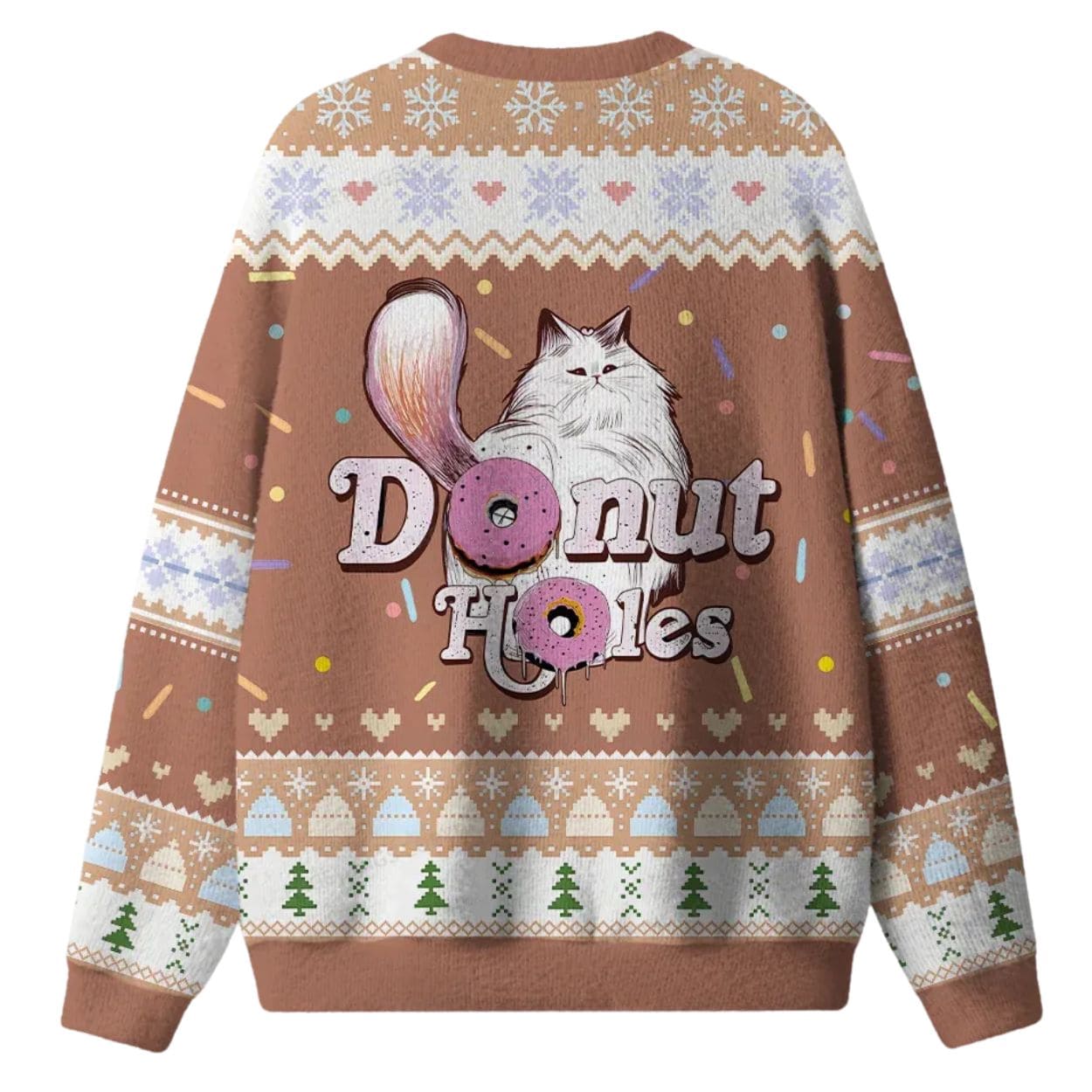 Donut Holes Unisex Ugly Christmas Sweater Donut Holes Unisex Ugly Christmas Sweater
