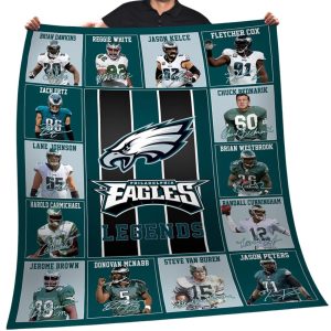 Eagles Legends Fleece Blanket 2