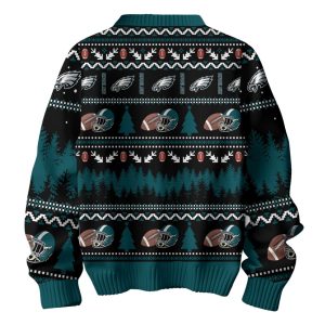 Eagles Tis The Season Christmas Ugly Sweater 2