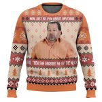 Ed Brown She Grab Me By My Neck Meme Ugly Christmas Sweater