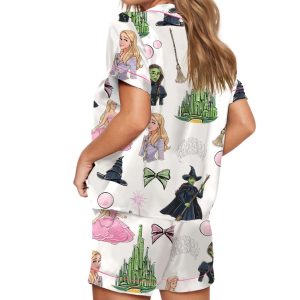 Elphaba And Glinda Glitter Pajama Set 2 Elphaba And Glinda Glitter Pajama Set 2