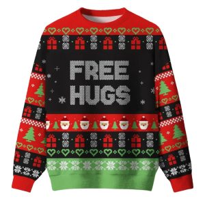 Free Hugs Ugly Christmas Sweater
