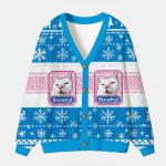 Funny Benadryl Meme Cat Ugly Cardigan Sweater