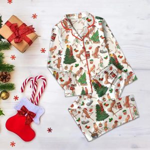 Funny Christmas Marcus The Worm Pajamas Set