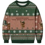Funny Gandmouse You Shall Not Pass Ugly Sweater
